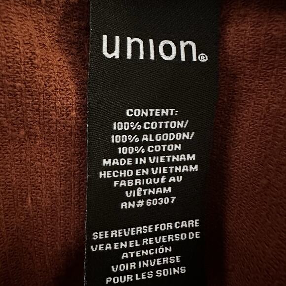 Pacific Northwest Union SEA WA Shacket shirt Men XXL Corduroy Burnt Orange - Picture 11 of 16